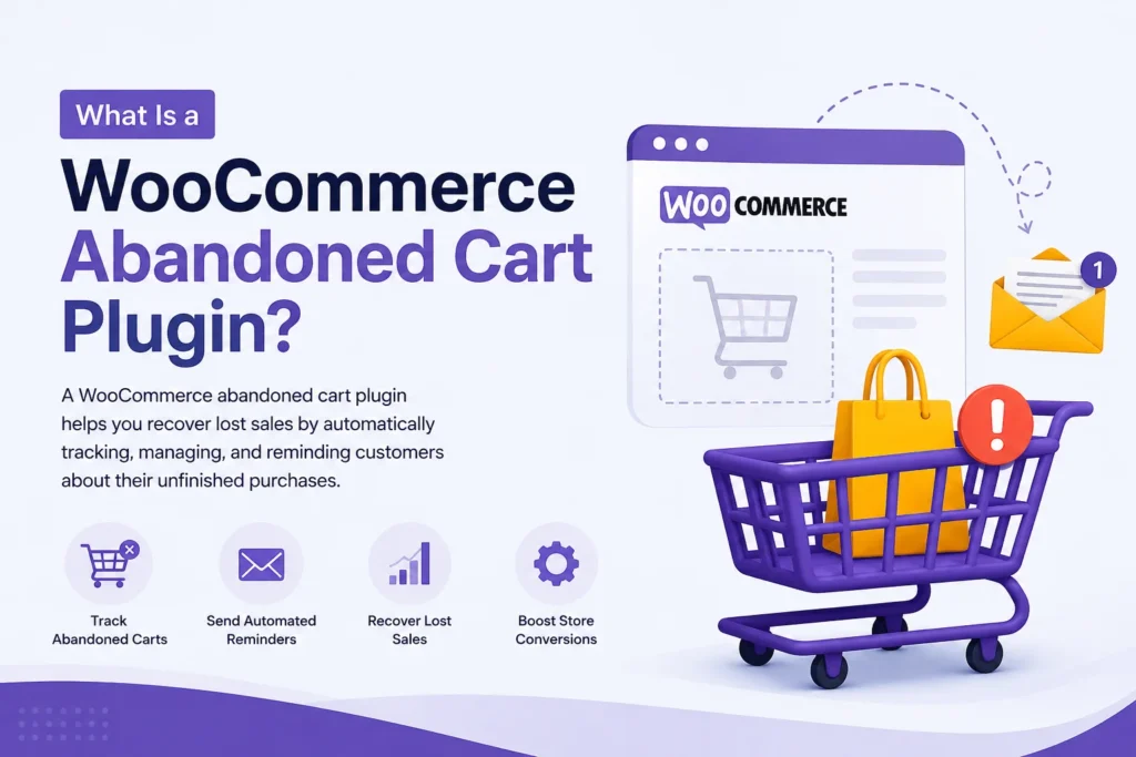 WooCommerce abandoned cart plugin for recovering lost sales and boosting conversions