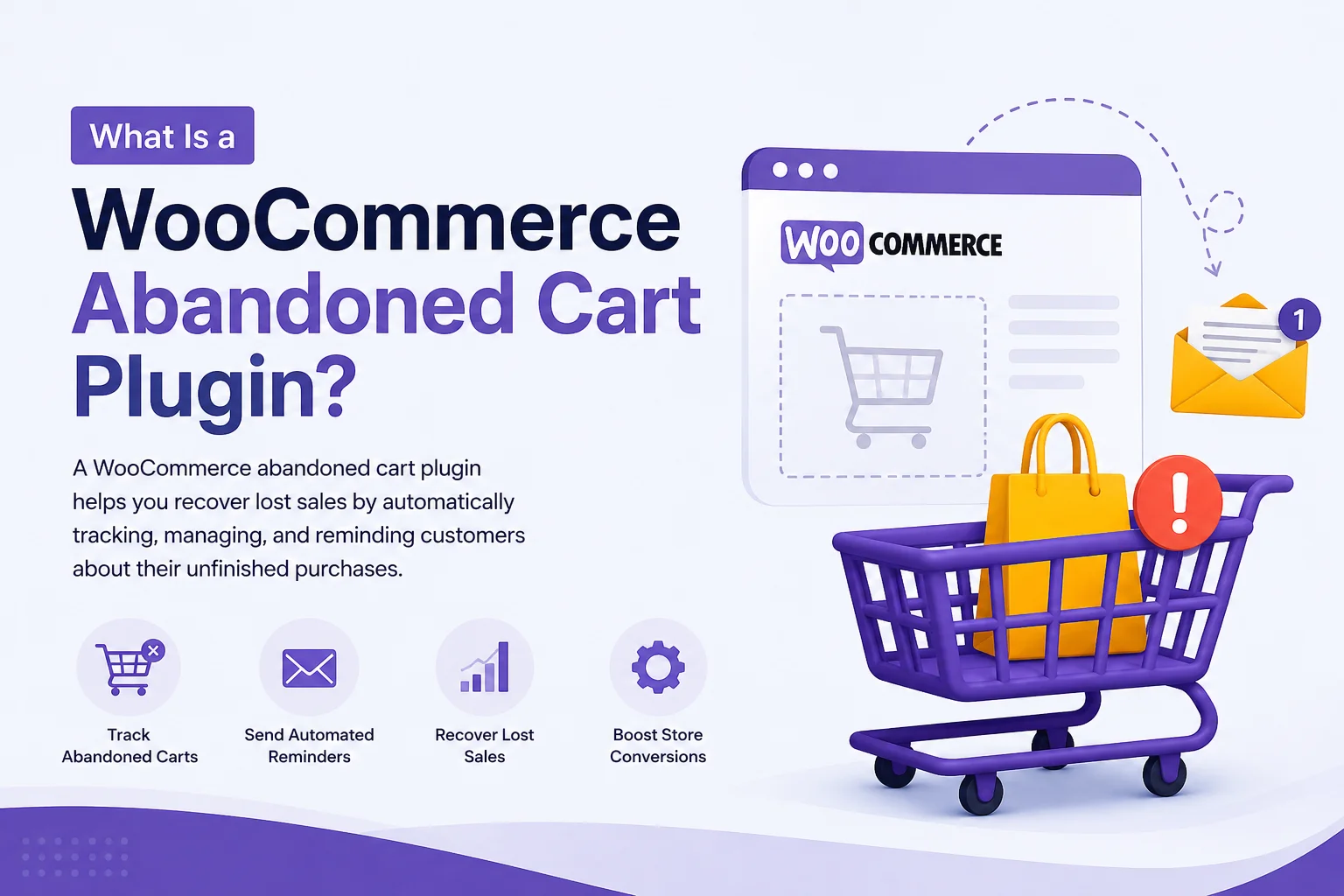 WooCommerce abandoned cart plugin for recovering lost sales and boosting conversions