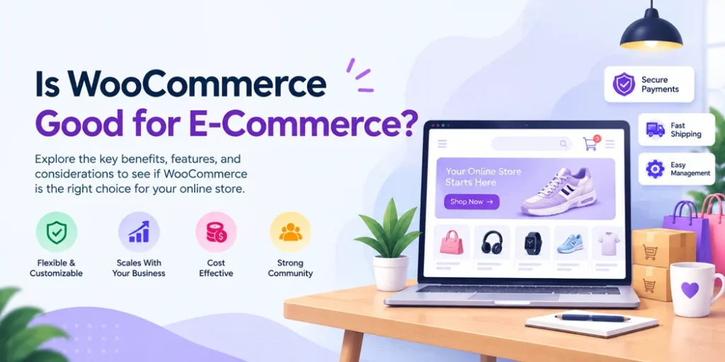 WooCommerce eCommerce store with online shopping features and business benefits