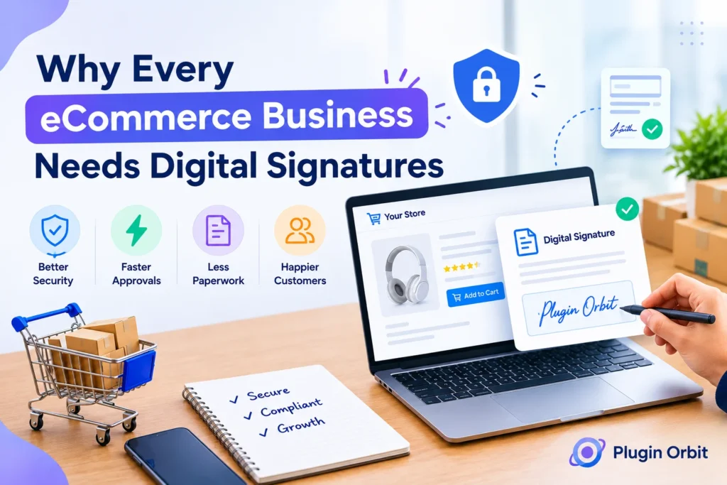 Digital signatures for eCommerce businesses to improve security and speed up approvals