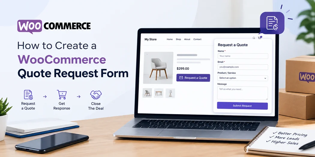 How to create a WooCommerce quote request form for online stores